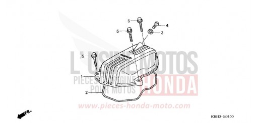 ZYLINDERKOPFDECKEL (XR125L3) XR125L3 de 2003
